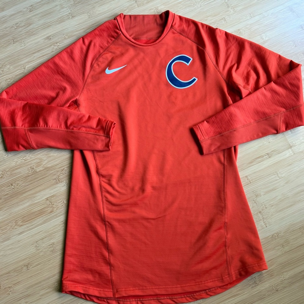 💜🧡CLEMSON NIKE long sleeved orange top - L